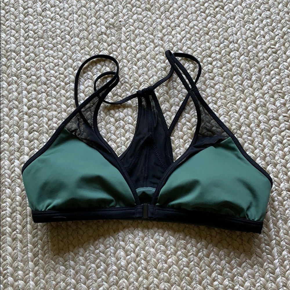 Victoria Secret Sport - olive green and black